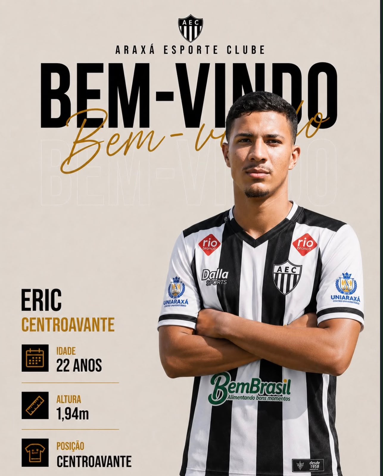 Eric — Centroavante